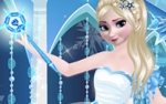 بالة من إلسا ملكة الثلج لعبة