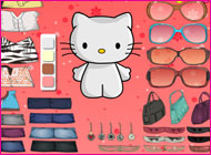 أزياء مرحبا كيتي لعبة