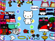 مرحبا كيتي الكرة لعبة