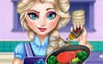 إلسا ملكة الثلج في المطبخ لعبة
