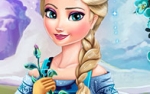 إلسا والزهور الجليد لعبة