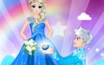 حفل زفاف إلسا ملكة الثلج لعبة