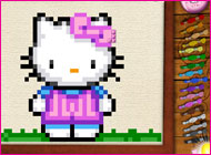 مرحبا كيتي التلوين لعبة