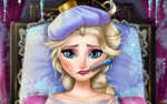 إلسا ملكة الثلج للمريض لعبة
