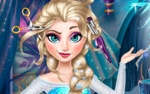 تسريحة جديدة لإلسا ملكة الثلج لعبة